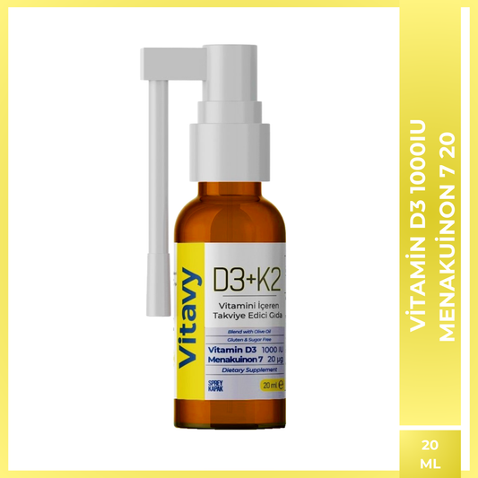 Vitavy D3K2 Vitamini Sprey Takviye Edici Gıda