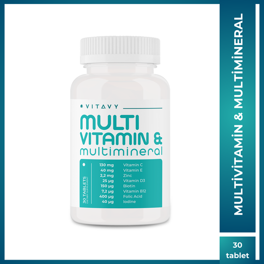 Vitavy Vitamin ve Mineral İçeren Takviye Edici Gıda | Multivitamin & Multimineral
